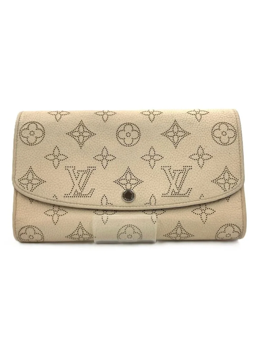 Louis Vuitton Mahina Portefeuille Iris Bifold Wallet Ivory